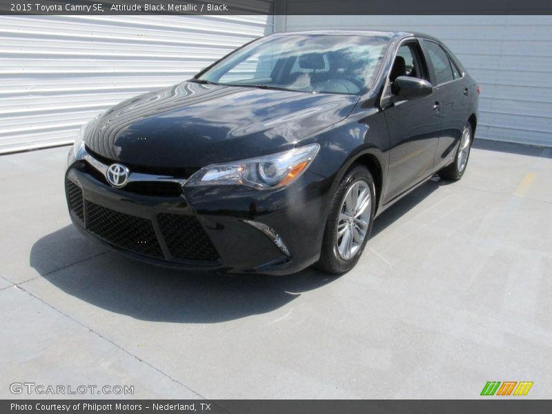 Attitude Black Metallic / Black 2015 Toyota Camry SE