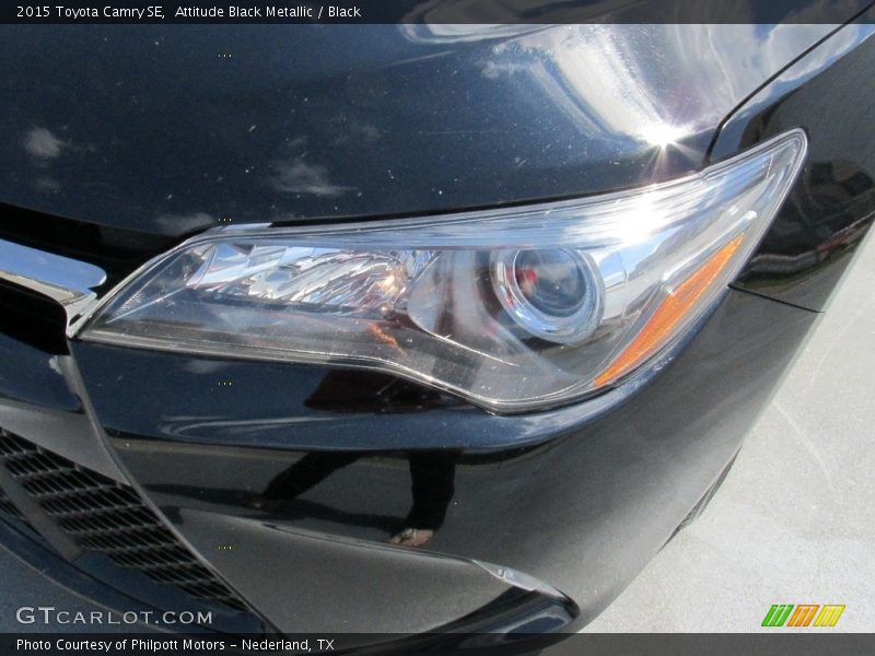 Attitude Black Metallic / Black 2015 Toyota Camry SE