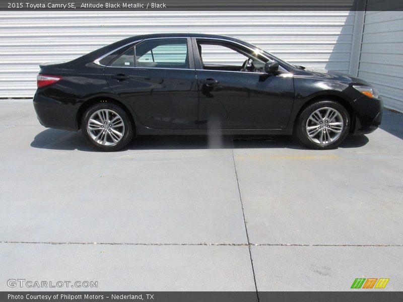 Attitude Black Metallic / Black 2015 Toyota Camry SE