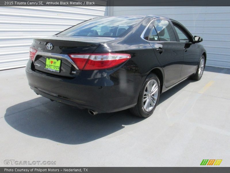 Attitude Black Metallic / Black 2015 Toyota Camry SE