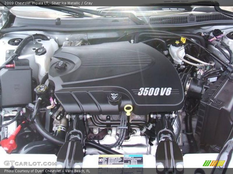 Silver Ice Metallic / Gray 2009 Chevrolet Impala LT