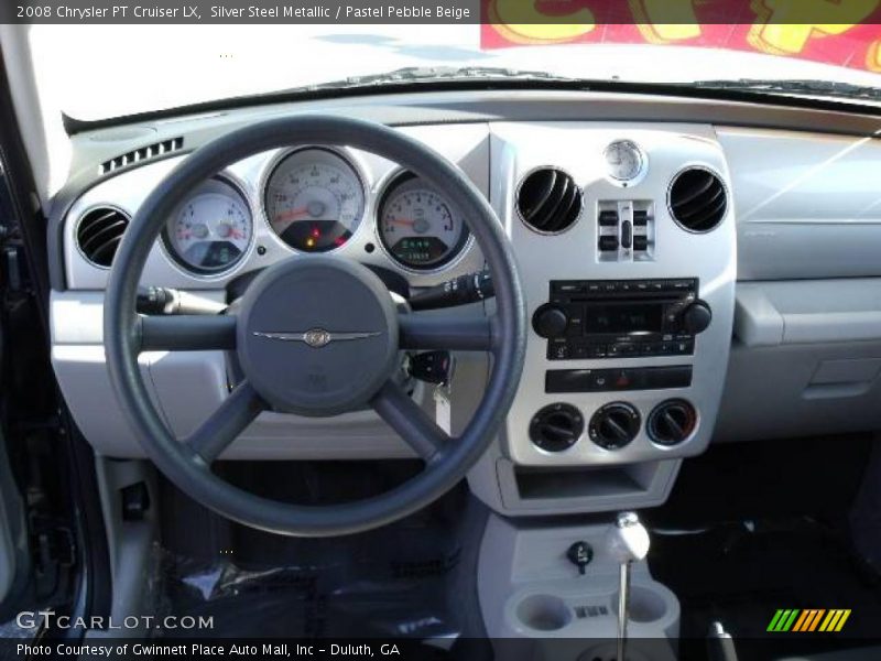 Silver Steel Metallic / Pastel Pebble Beige 2008 Chrysler PT Cruiser LX