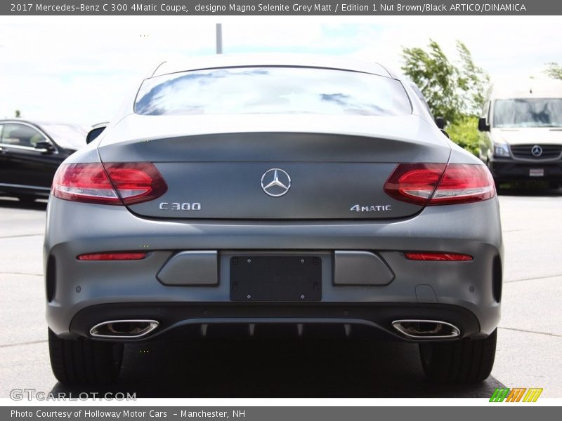  2017 C 300 4Matic Coupe designo Magno Selenite Grey Matt