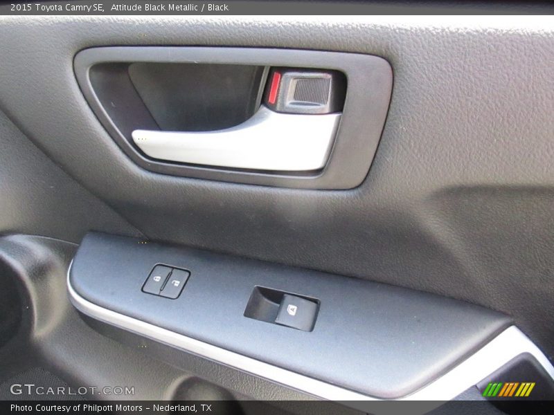 Attitude Black Metallic / Black 2015 Toyota Camry SE