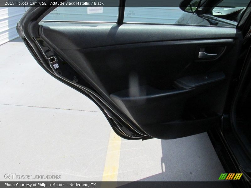 Attitude Black Metallic / Black 2015 Toyota Camry SE
