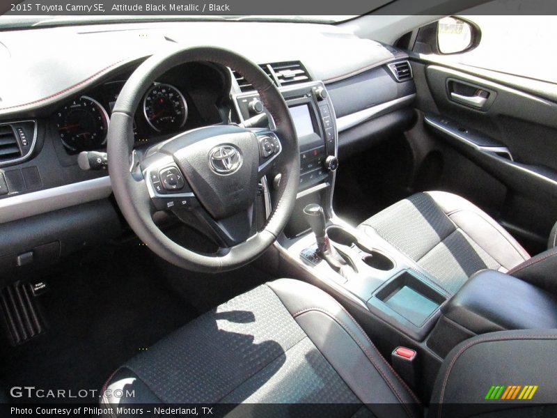 Attitude Black Metallic / Black 2015 Toyota Camry SE