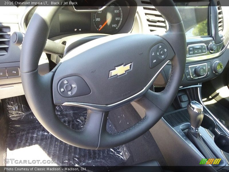 Black / Jet Black 2016 Chevrolet Impala LT