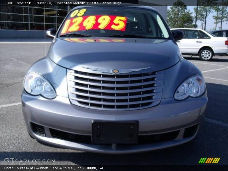 Silver Steel Metallic / Pastel Pebble Beige 2008 Chrysler PT Cruiser LX