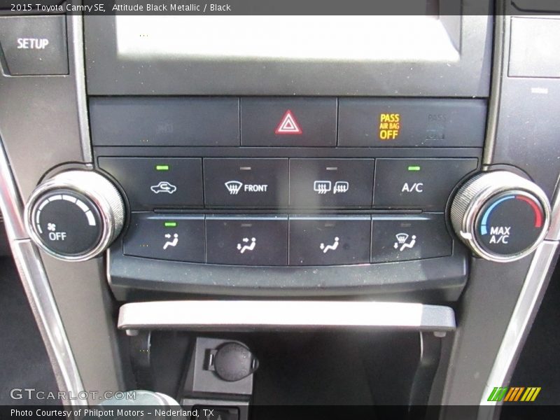 Attitude Black Metallic / Black 2015 Toyota Camry SE