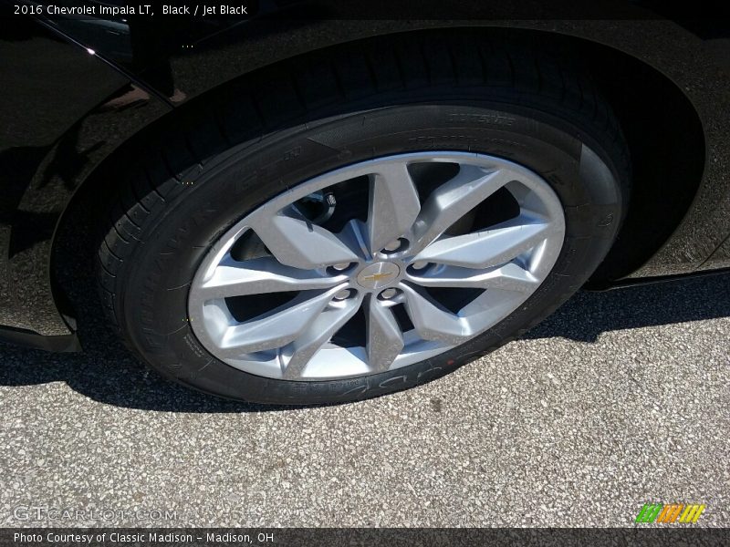 Black / Jet Black 2016 Chevrolet Impala LT