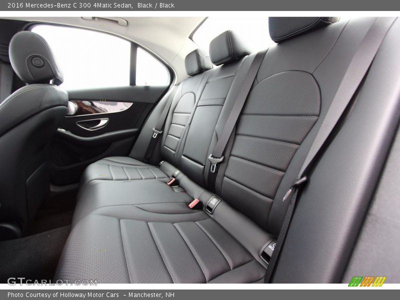 Rear Seat of 2016 C 300 4Matic Sedan