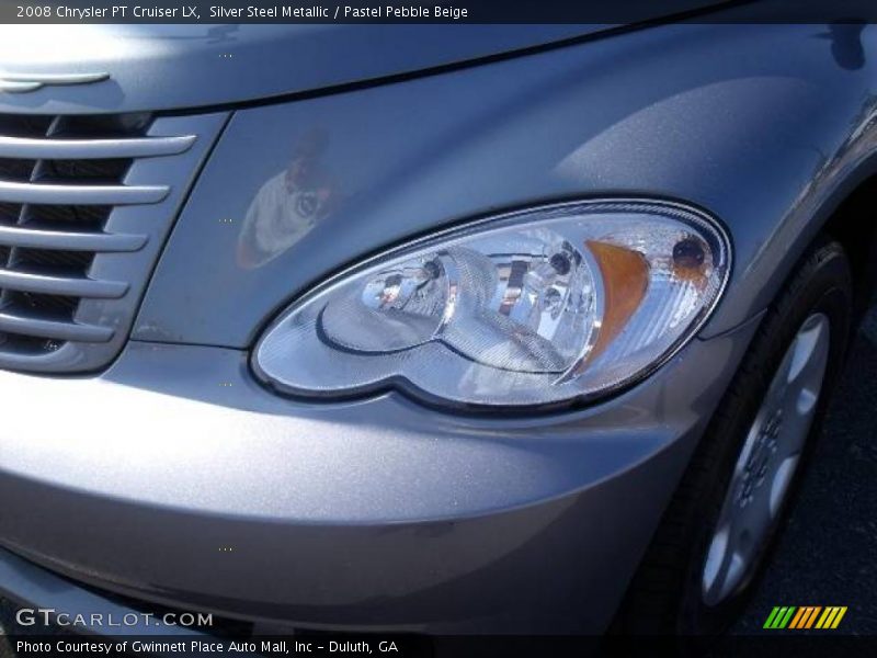 Silver Steel Metallic / Pastel Pebble Beige 2008 Chrysler PT Cruiser LX