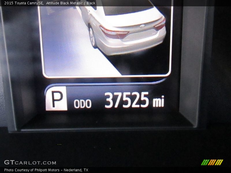Attitude Black Metallic / Black 2015 Toyota Camry SE