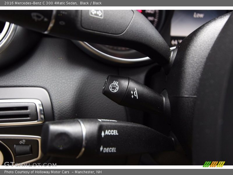 Controls of 2016 C 300 4Matic Sedan