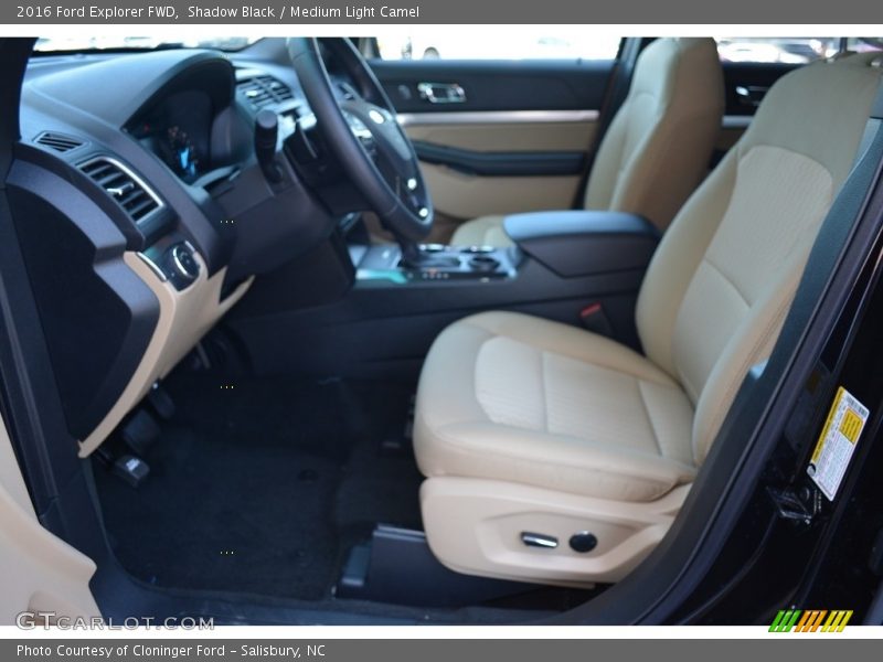 Shadow Black / Medium Light Camel 2016 Ford Explorer FWD