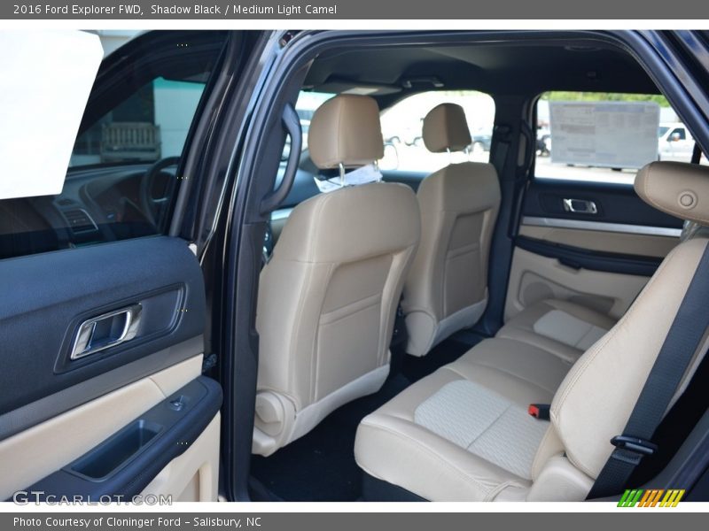Shadow Black / Medium Light Camel 2016 Ford Explorer FWD