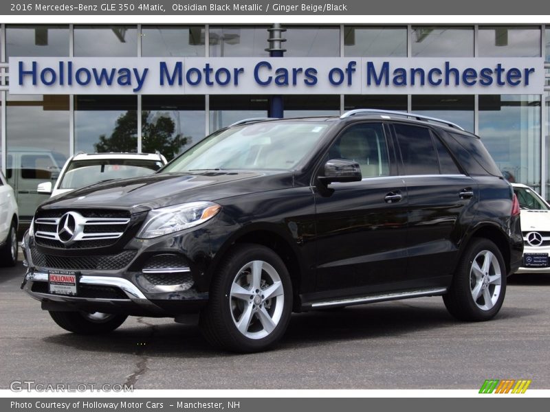 Obsidian Black Metallic / Ginger Beige/Black 2016 Mercedes-Benz GLE 350 4Matic