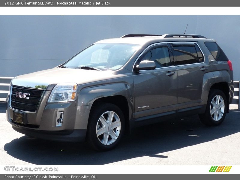 Mocha Steel Metallic / Jet Black 2012 GMC Terrain SLE AWD