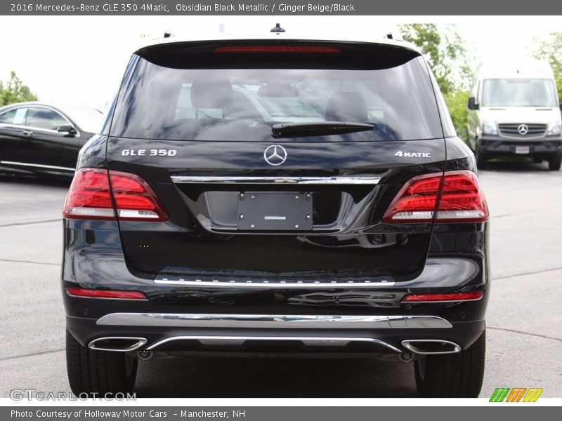 Obsidian Black Metallic / Ginger Beige/Black 2016 Mercedes-Benz GLE 350 4Matic