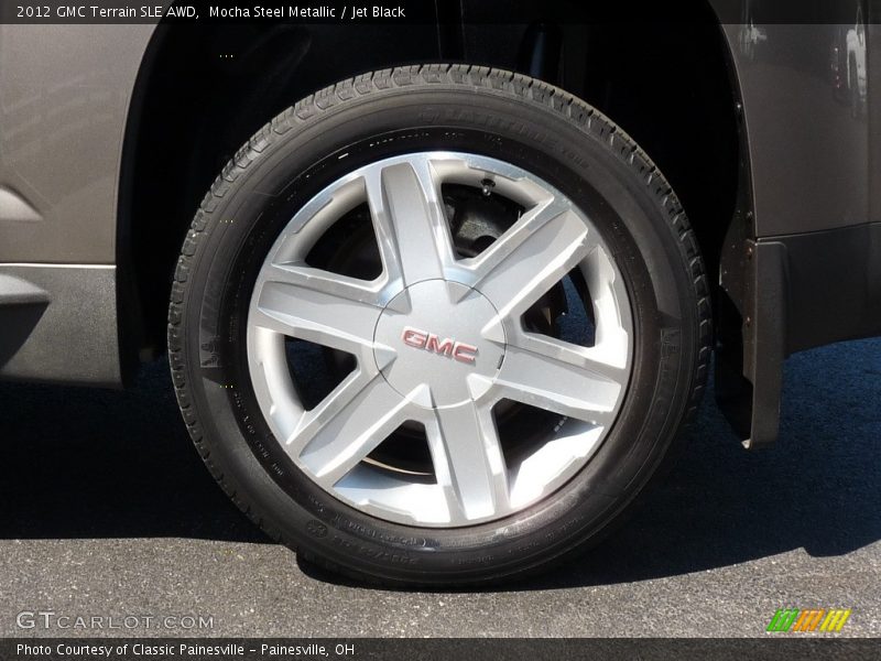 Mocha Steel Metallic / Jet Black 2012 GMC Terrain SLE AWD