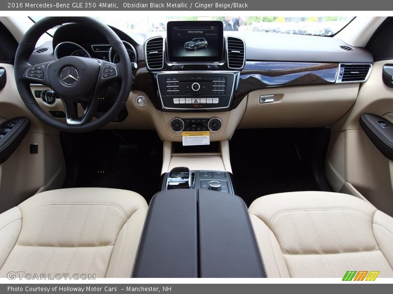 Obsidian Black Metallic / Ginger Beige/Black 2016 Mercedes-Benz GLE 350 4Matic