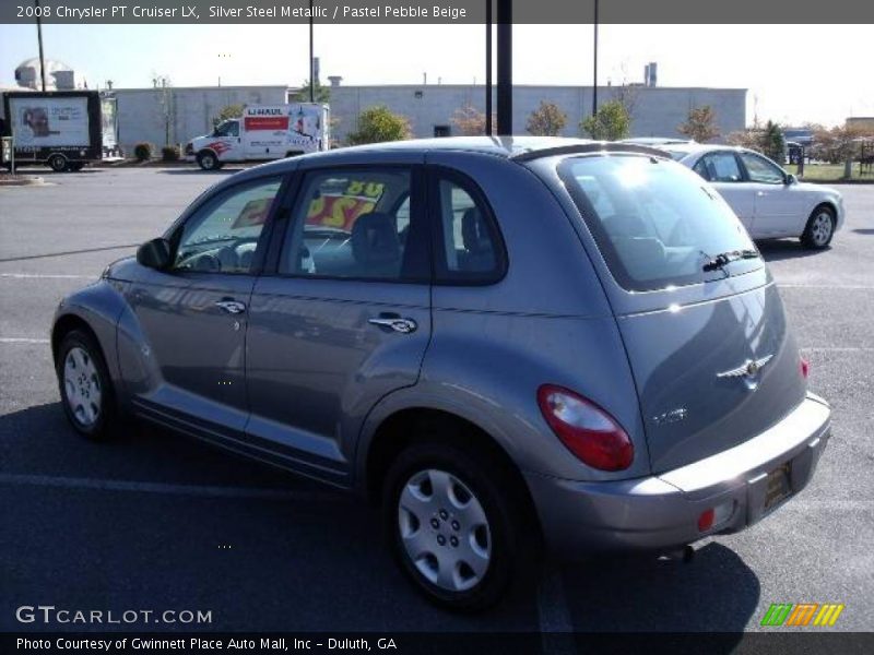 Silver Steel Metallic / Pastel Pebble Beige 2008 Chrysler PT Cruiser LX