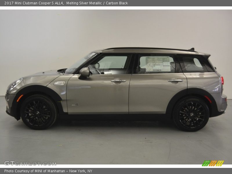 Melting Silver Metallic / Carbon Black 2017 Mini Clubman Cooper S ALL4