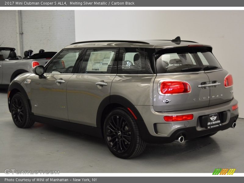 Melting Silver Metallic / Carbon Black 2017 Mini Clubman Cooper S ALL4