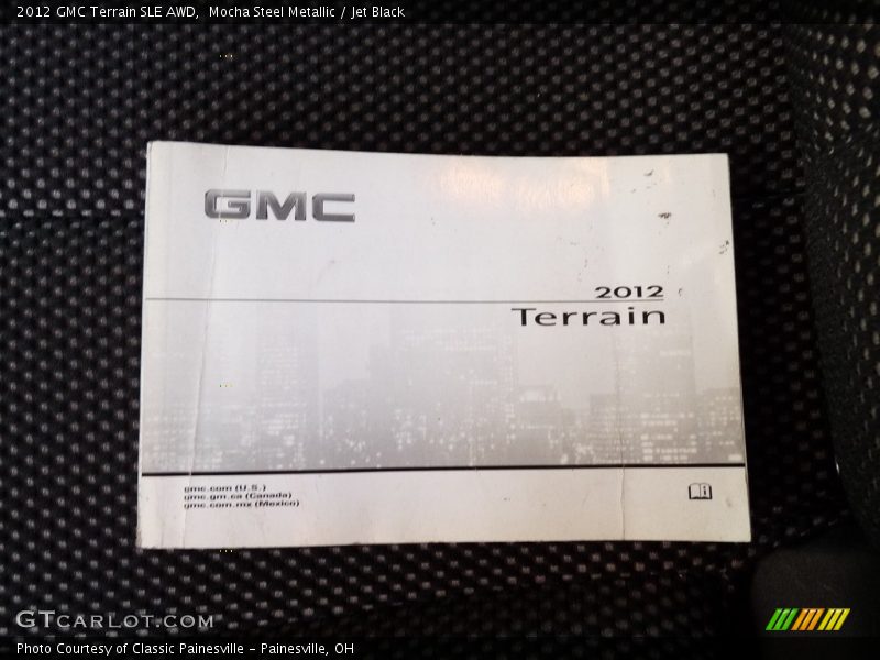 Mocha Steel Metallic / Jet Black 2012 GMC Terrain SLE AWD