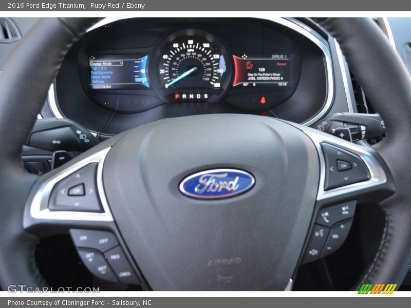 Ruby Red / Ebony 2016 Ford Edge Titanium