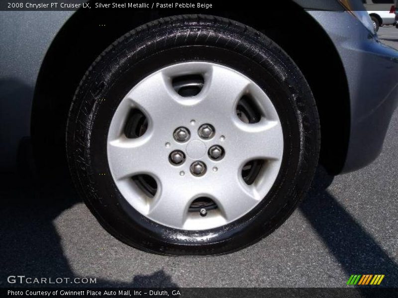 Silver Steel Metallic / Pastel Pebble Beige 2008 Chrysler PT Cruiser LX