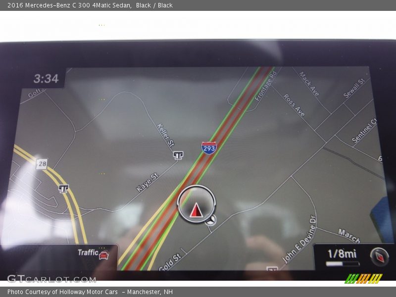 Black / Black 2016 Mercedes-Benz C 300 4Matic Sedan
