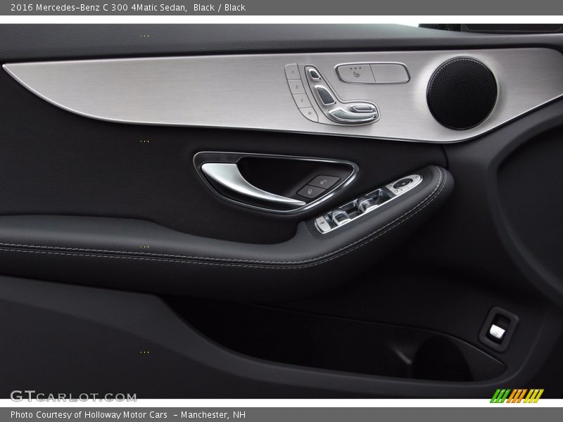 Black / Black 2016 Mercedes-Benz C 300 4Matic Sedan