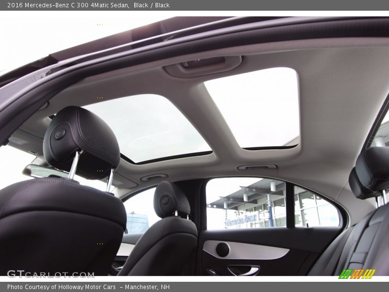 Black / Black 2016 Mercedes-Benz C 300 4Matic Sedan