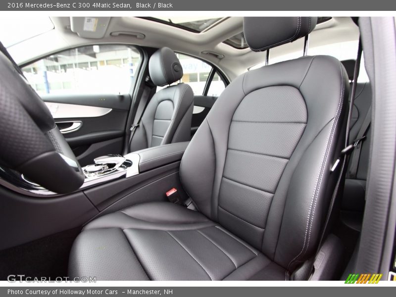Black / Black 2016 Mercedes-Benz C 300 4Matic Sedan