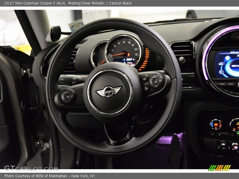 Melting Silver Metallic / Carbon Black 2017 Mini Clubman Cooper S ALL4