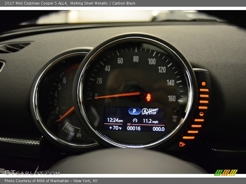 Melting Silver Metallic / Carbon Black 2017 Mini Clubman Cooper S ALL4