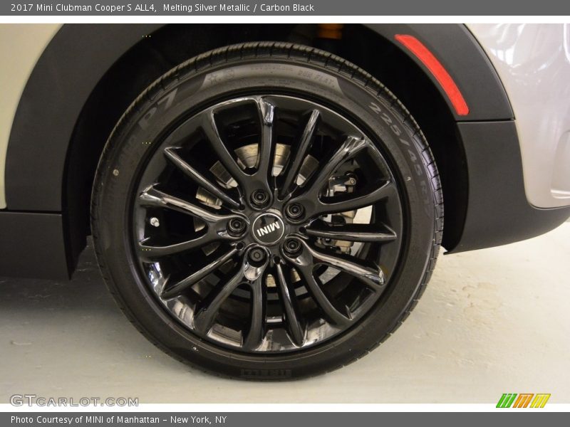 Melting Silver Metallic / Carbon Black 2017 Mini Clubman Cooper S ALL4