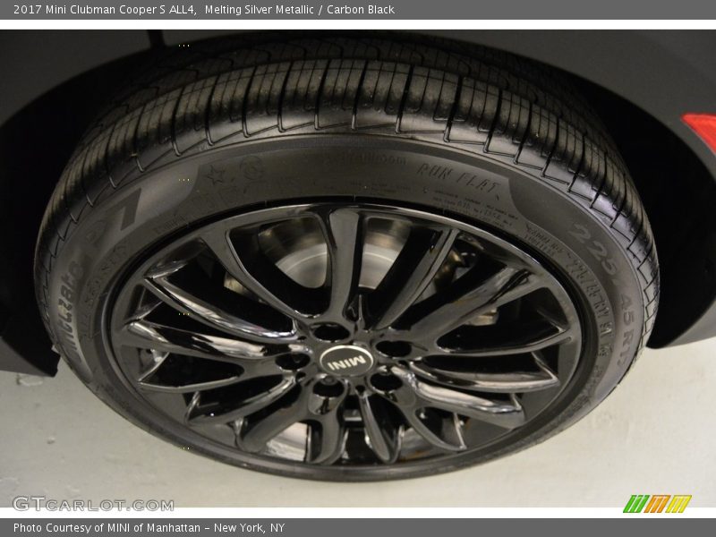 Melting Silver Metallic / Carbon Black 2017 Mini Clubman Cooper S ALL4