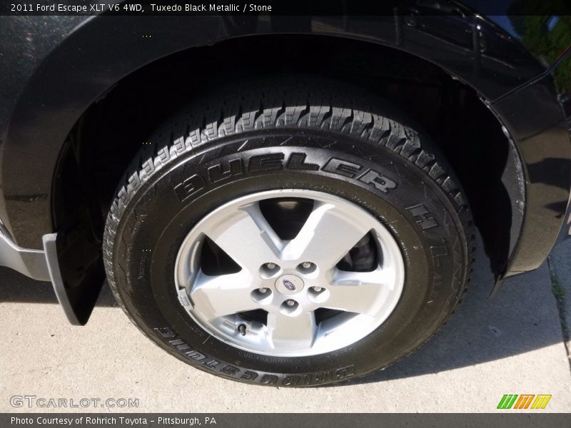 Tuxedo Black Metallic / Stone 2011 Ford Escape XLT V6 4WD
