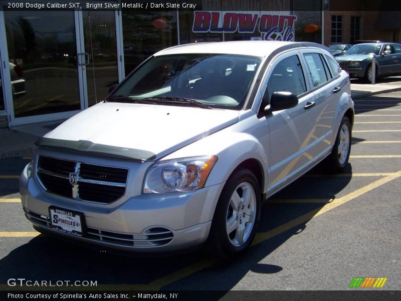 Bright Silver Metallic / Dark Slate Gray 2008 Dodge Caliber SXT