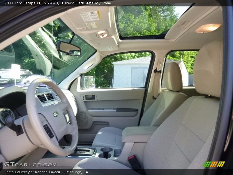 Tuxedo Black Metallic / Stone 2011 Ford Escape XLT V6 4WD