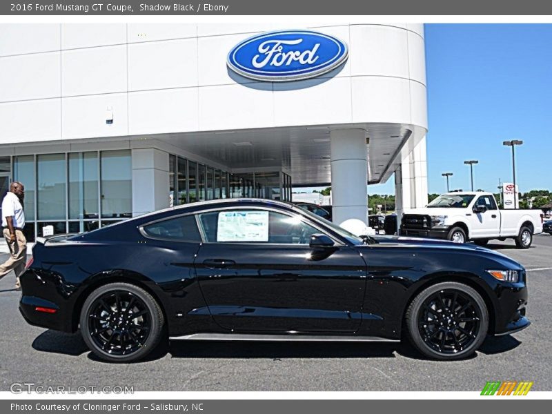 Shadow Black / Ebony 2016 Ford Mustang GT Coupe