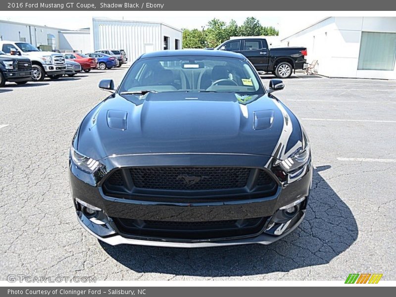 Shadow Black / Ebony 2016 Ford Mustang GT Coupe