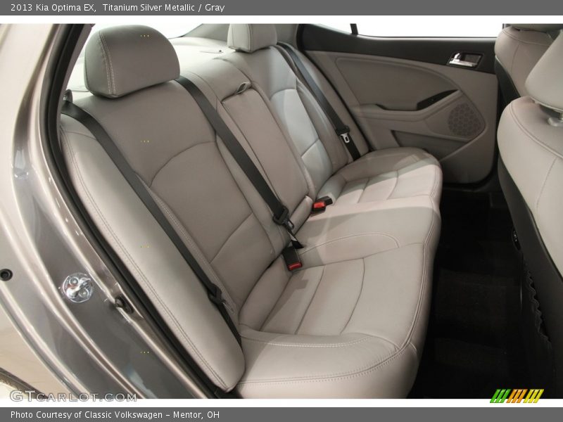 Titanium Silver Metallic / Gray 2013 Kia Optima EX