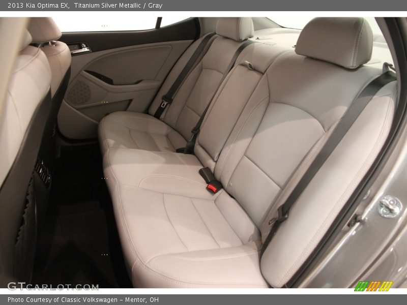 Titanium Silver Metallic / Gray 2013 Kia Optima EX
