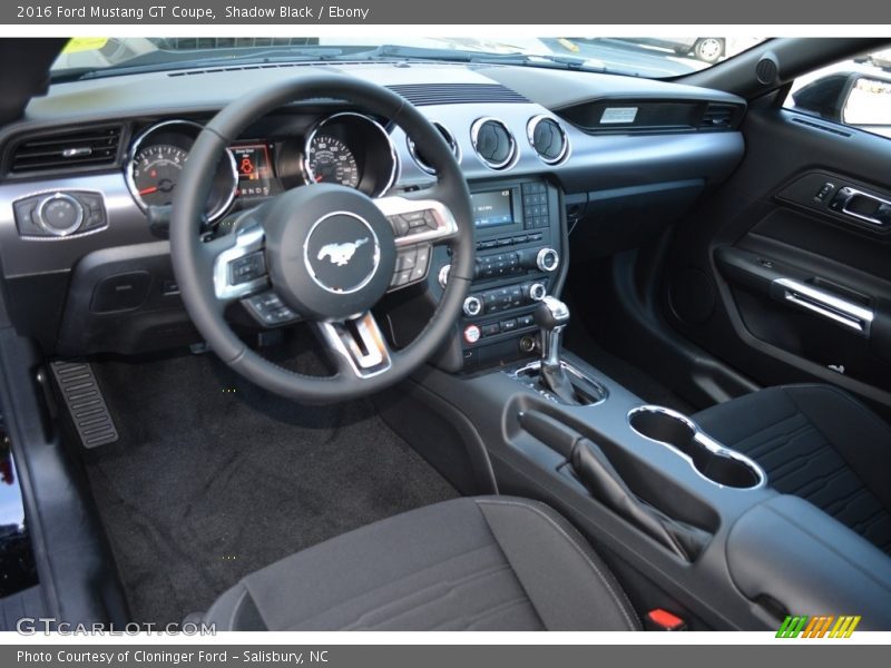 Shadow Black / Ebony 2016 Ford Mustang GT Coupe