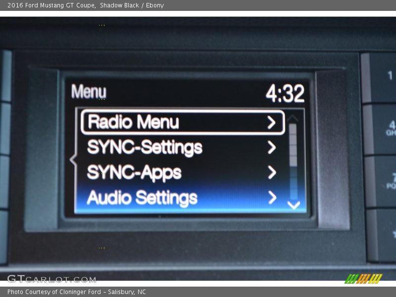 Shadow Black / Ebony 2016 Ford Mustang GT Coupe