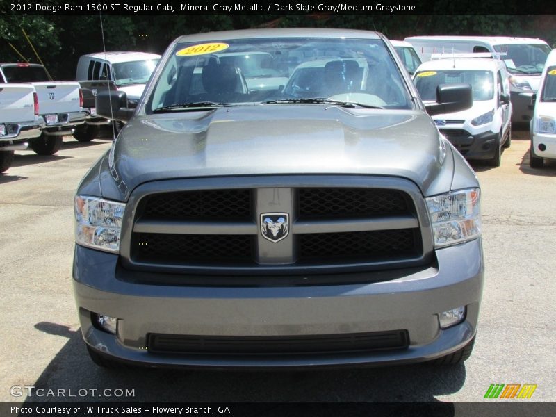 Mineral Gray Metallic / Dark Slate Gray/Medium Graystone 2012 Dodge Ram 1500 ST Regular Cab
