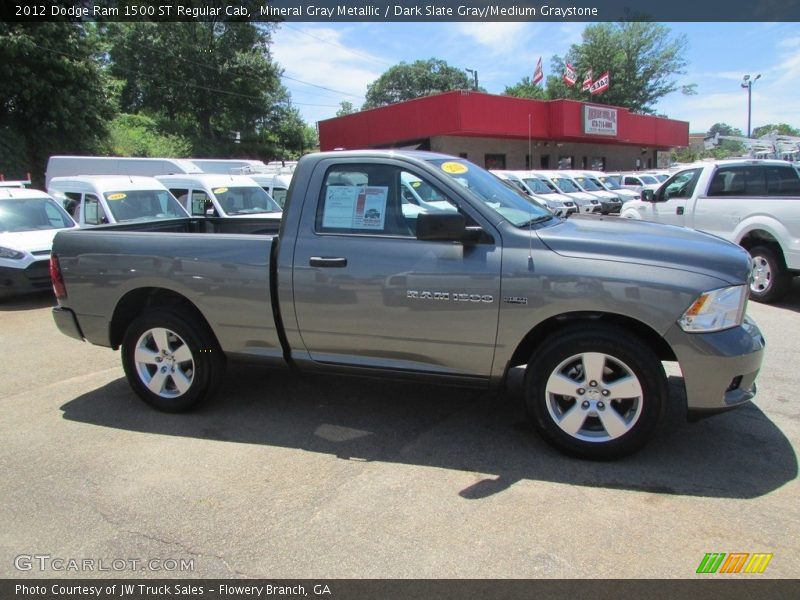 Mineral Gray Metallic / Dark Slate Gray/Medium Graystone 2012 Dodge Ram 1500 ST Regular Cab
